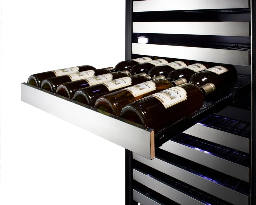 Summit SWCP2116 24 Wide Dual-Zone Wine Cellar