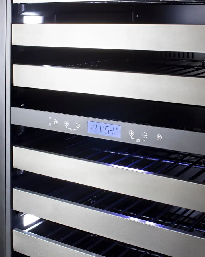 Summit SWCP2116 24 Wide Dual-Zone Wine Cellar