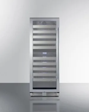 Summit SWCP2116LHD 24 Wide Dual-Zone Wine Cellar