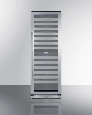 Summit SWCP2163 24 Wide Dual-Zone Wine Cellar
