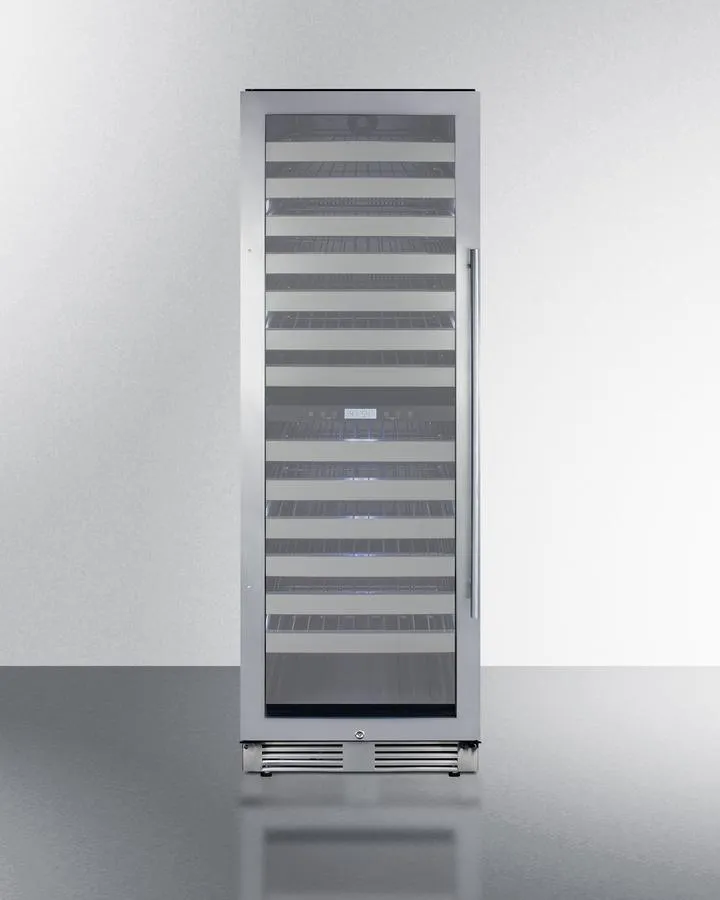Summit SWCP2163LHD 24 Wide Dual-Zone Wine Cellar