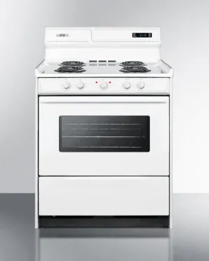 Summit WEM230KW 30 Wide Electric Coil Top Range