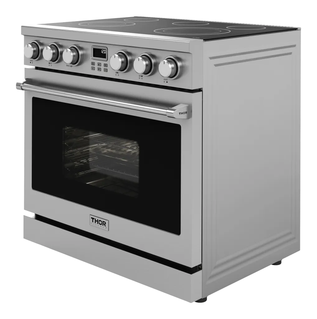 Thor Kitchen ARE36 Thor Kitchen 36-Inch Contemporary Professional Electric Range - Are36