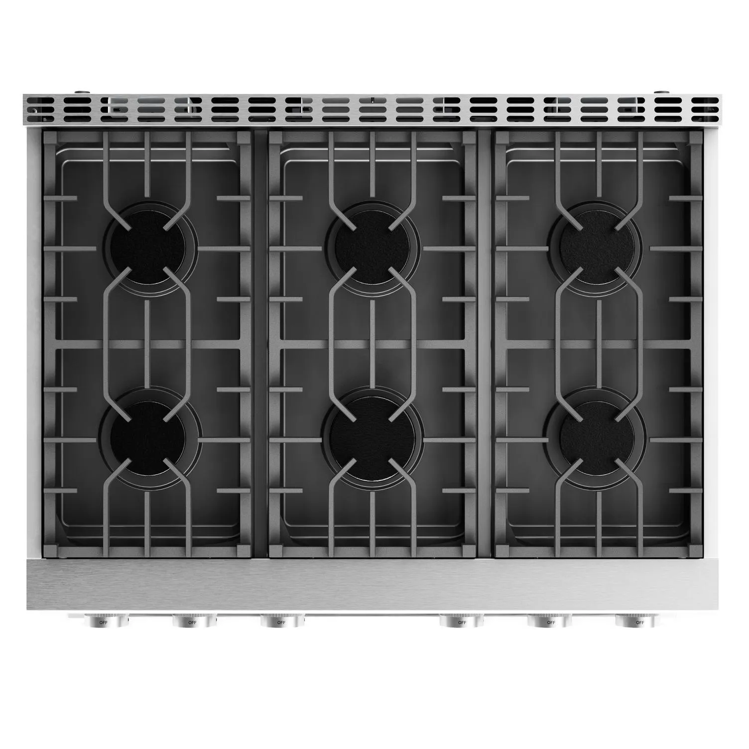 Thor Kitchen ARG36 36 Inch Contemporary Professional Gas Range In Stainless Steel - Arg36 Arg36Lp