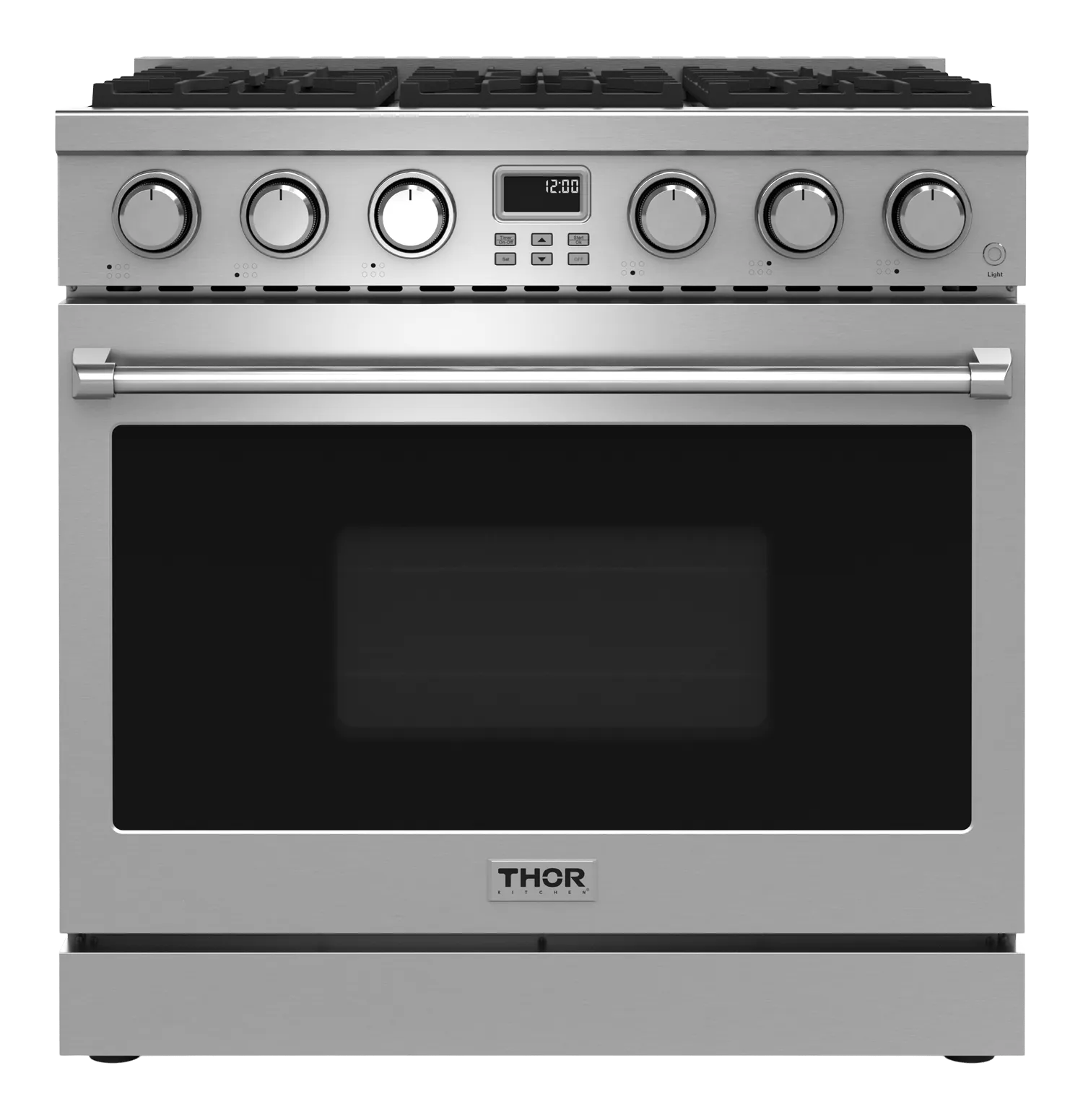 Thor Kitchen ARG36LP Thor Kitchen 36-Inch Contemporary Professional Gas Range - Arg36Lp