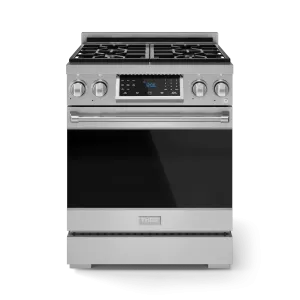 Thor Kitchen RSG30 30 Inch Professional Gas Range With Tilt Panel Touch Control In Stainless Steel Gordon Ramsay Series - Rsg30