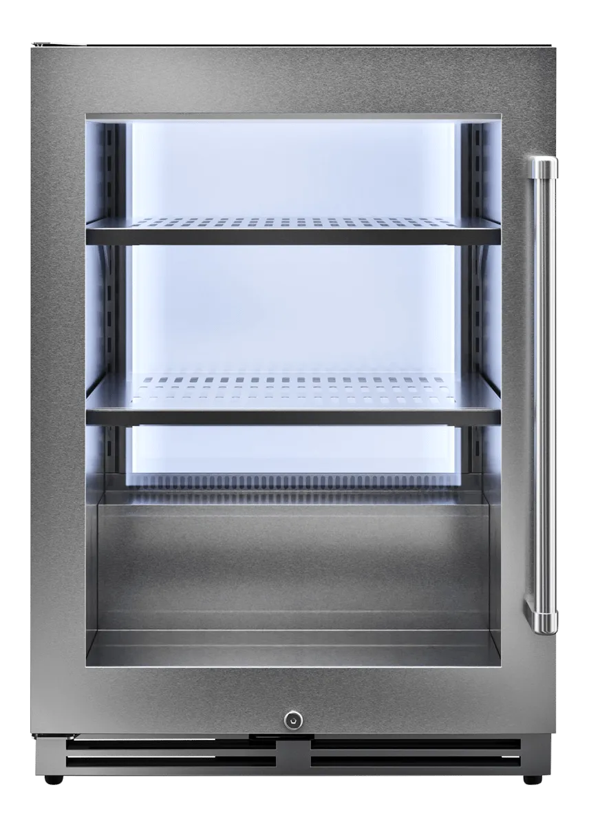 Thor Kitchen TBR24ULH Thor Kitchen 24-Inch Professional Undercounter Beverage Cooler - Model Tbr24U-Lh