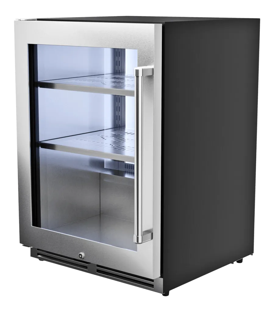 Thor Kitchen TBR24ULH Thor Kitchen 24-Inch Professional Undercounter Beverage Cooler - Model Tbr24U-Lh