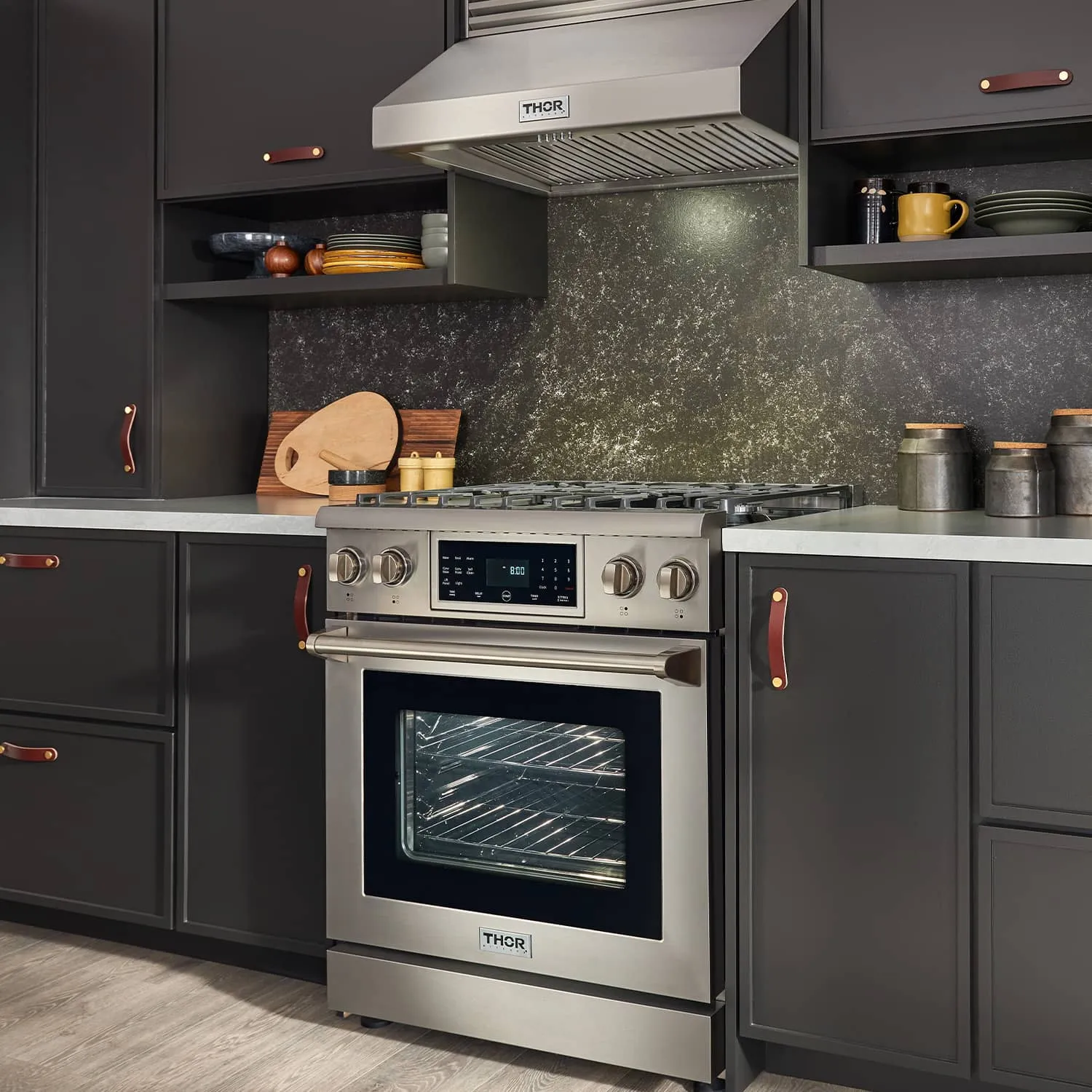 Thor Kitchen TRG3001 30 Inch Tilt Panel Professional Gas Range - Trg3001 / Trg3001Lp
