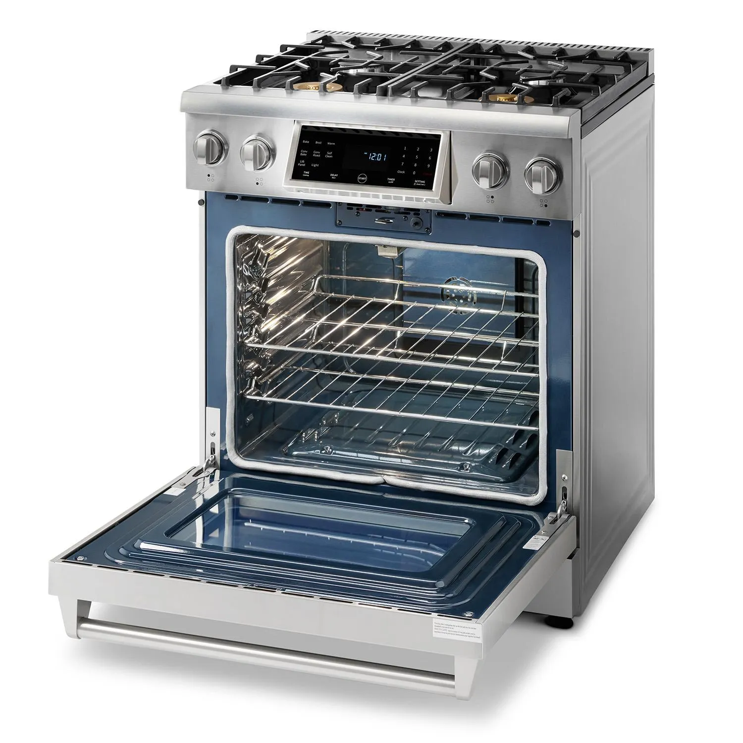 Thor Kitchen TRG3001 30 Inch Tilt Panel Professional Gas Range - Trg3001 / Trg3001Lp