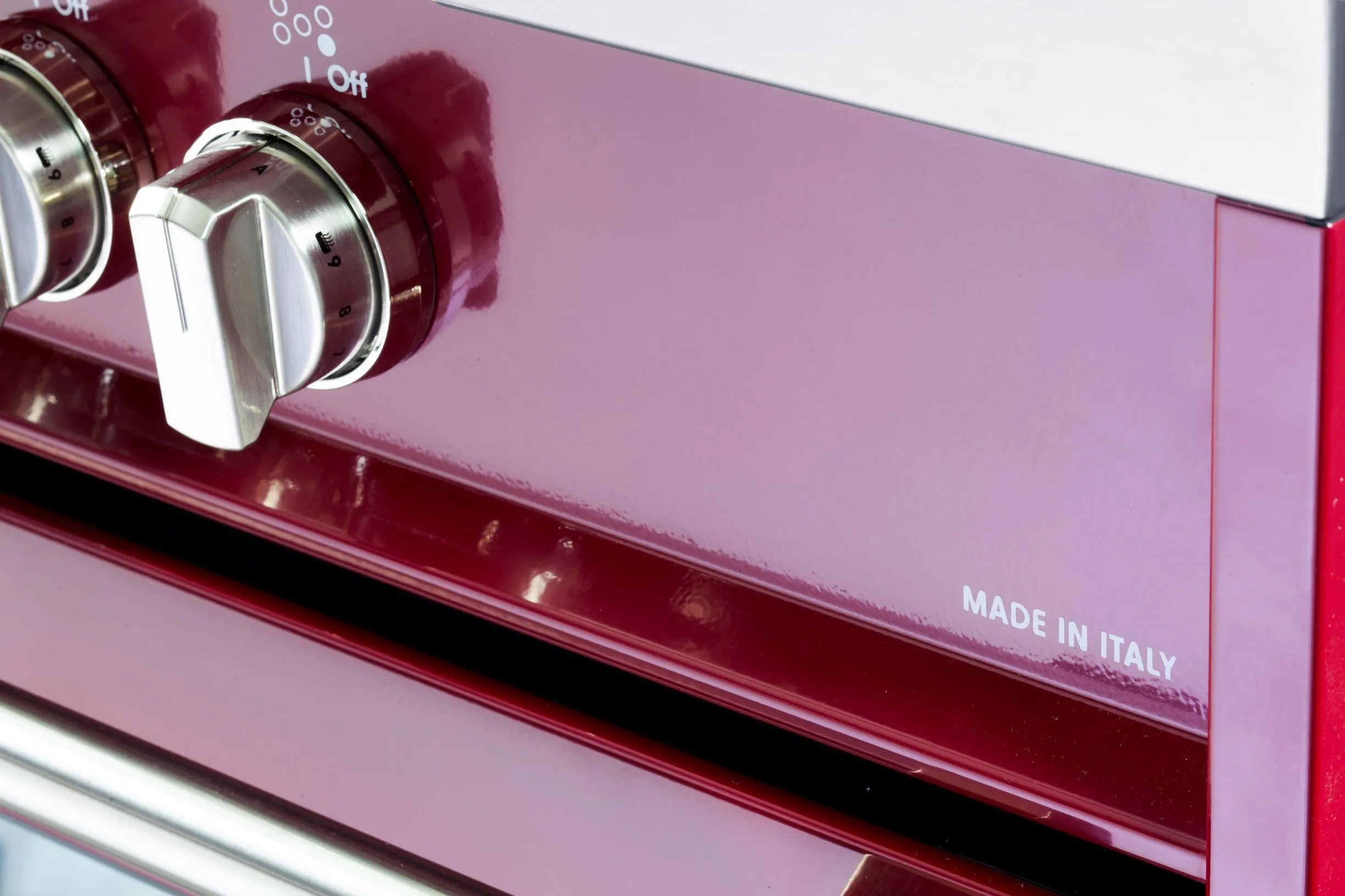 Verona VDFSIE365BU Designer 36 Induction Single Oven Range - Burgundy