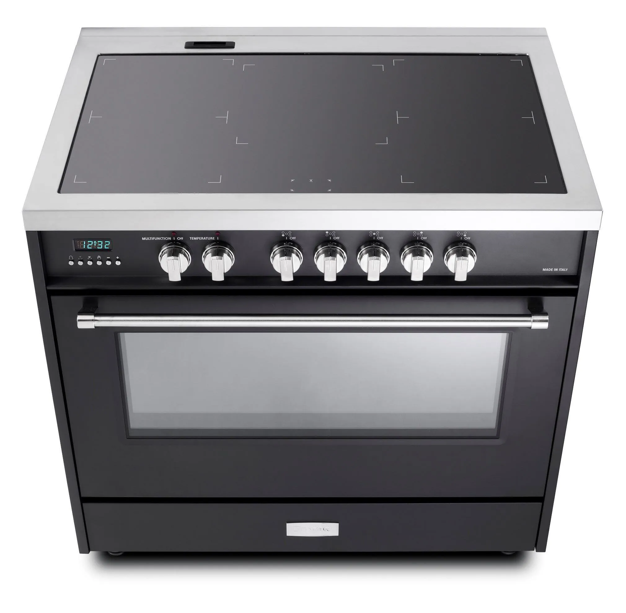 Verona VDFSIE365E Matte Black 36 Designer Induction Range