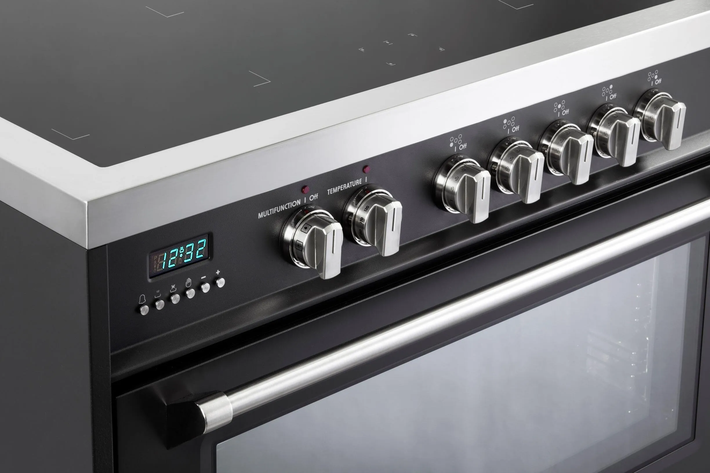 Verona VDFSIE365E Matte Black 36 Designer Induction Range