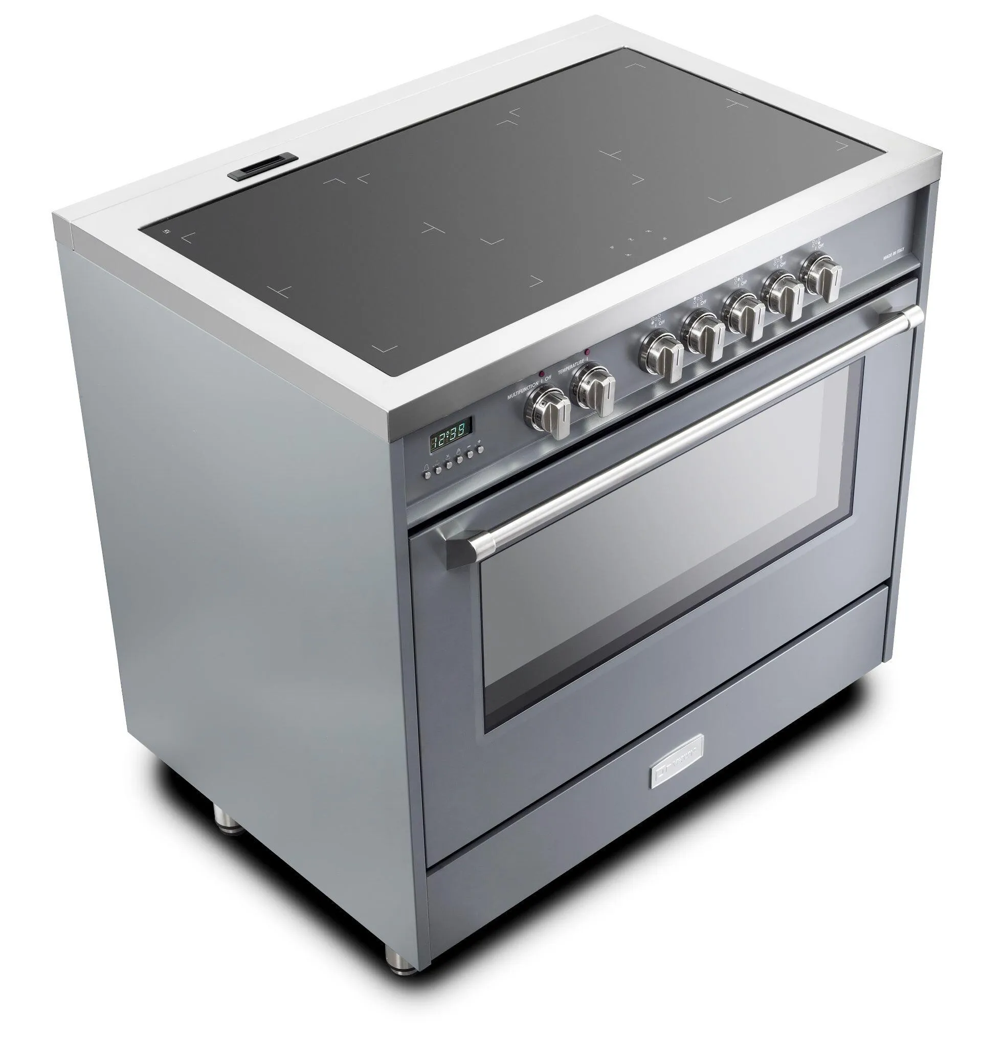 Verona VDFSIE365SG Slate Gray 36 Designer Induction Range