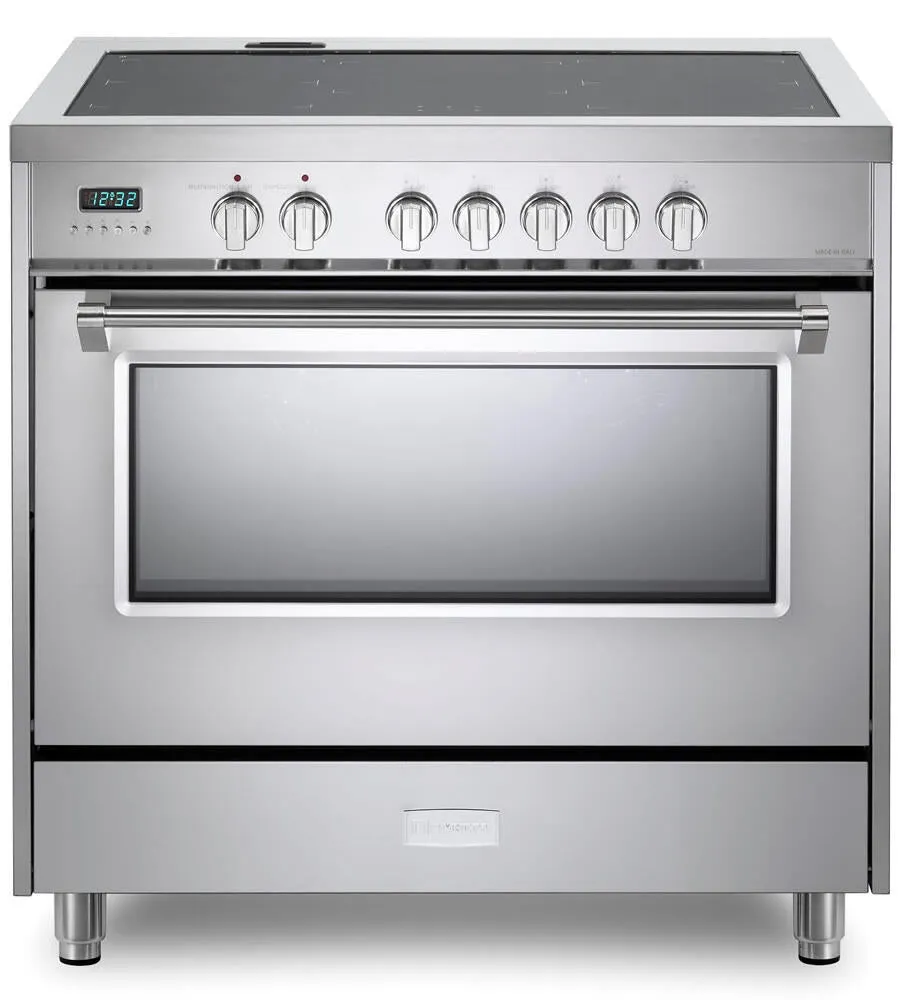 Verona VDFSIE365SS Stainless Steel 36 Designer Induction Range