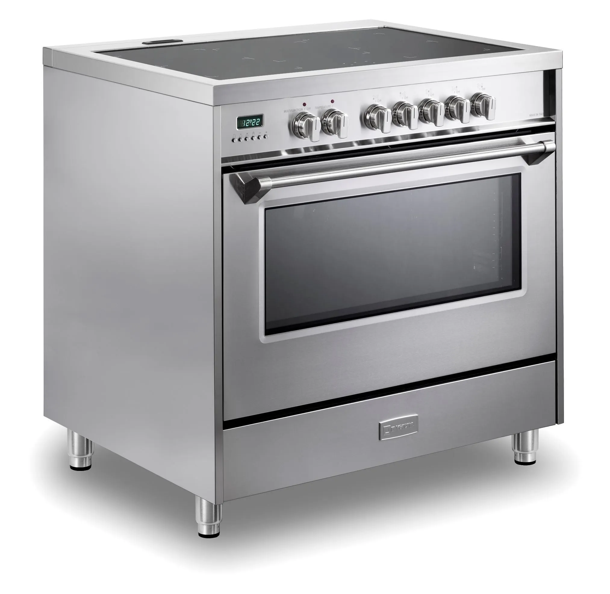 Verona VDFSIE365SS Stainless Steel 36 Designer Induction Range