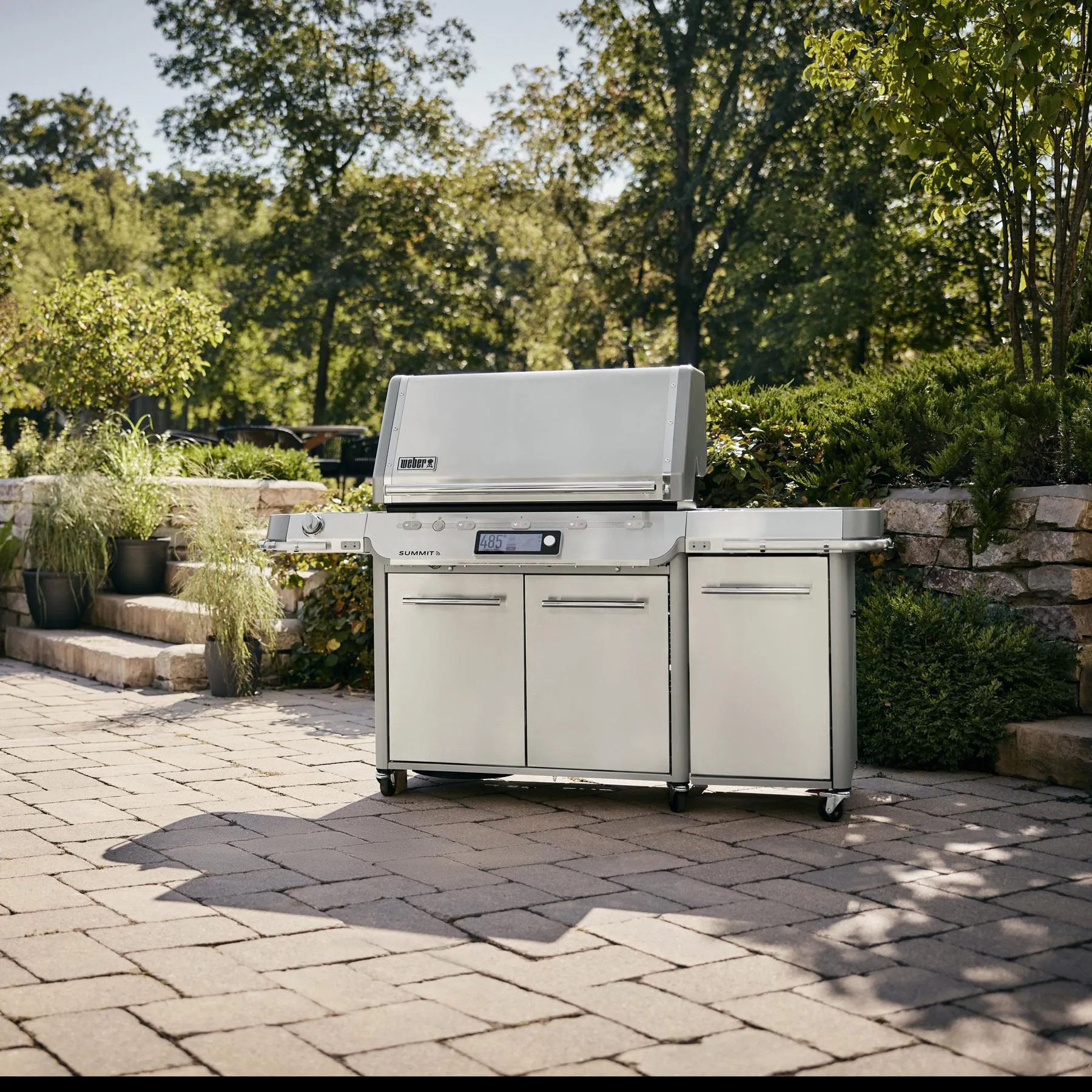 Weber 1500052 Summit Smart Fs38X S Gas Grill (Liquid Propane) - Stainless Steel