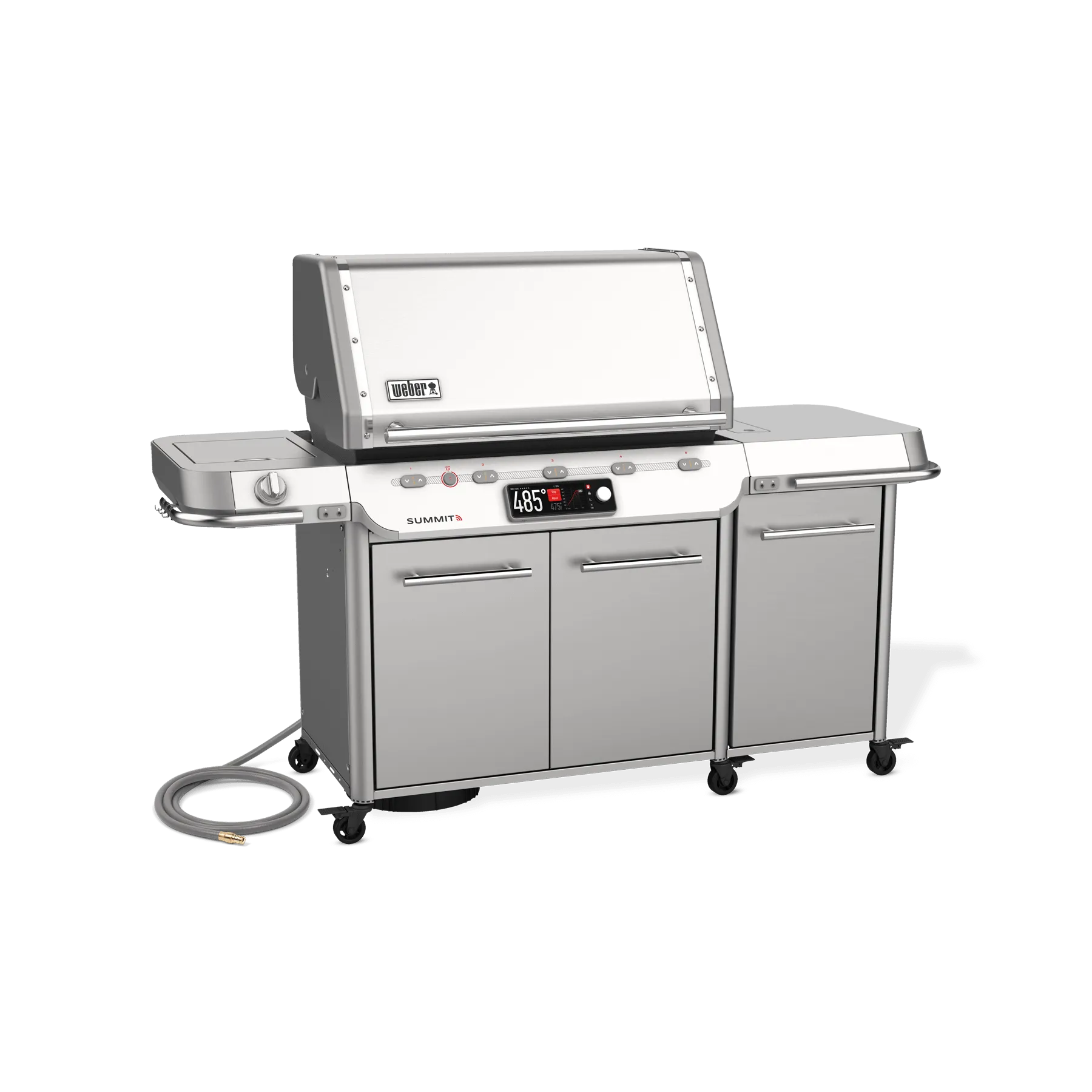 Weber 1500053 Summit Smart Fs38X S Gas Grill (Natural Gas) - Stainless Steel