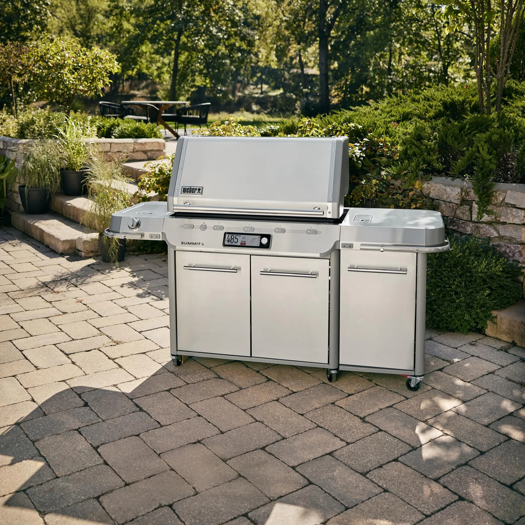 Weber 1500053 Summit Smart Fs38X S Gas Grill (Natural Gas) - Stainless Steel