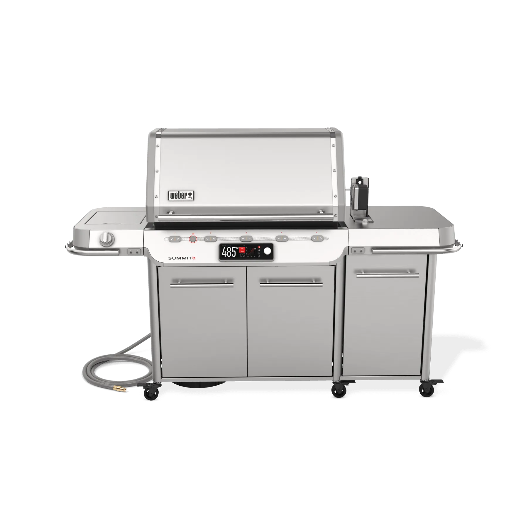 Weber 1500053 Summit Smart Fs38X S Gas Grill (Natural Gas) - Stainless Steel