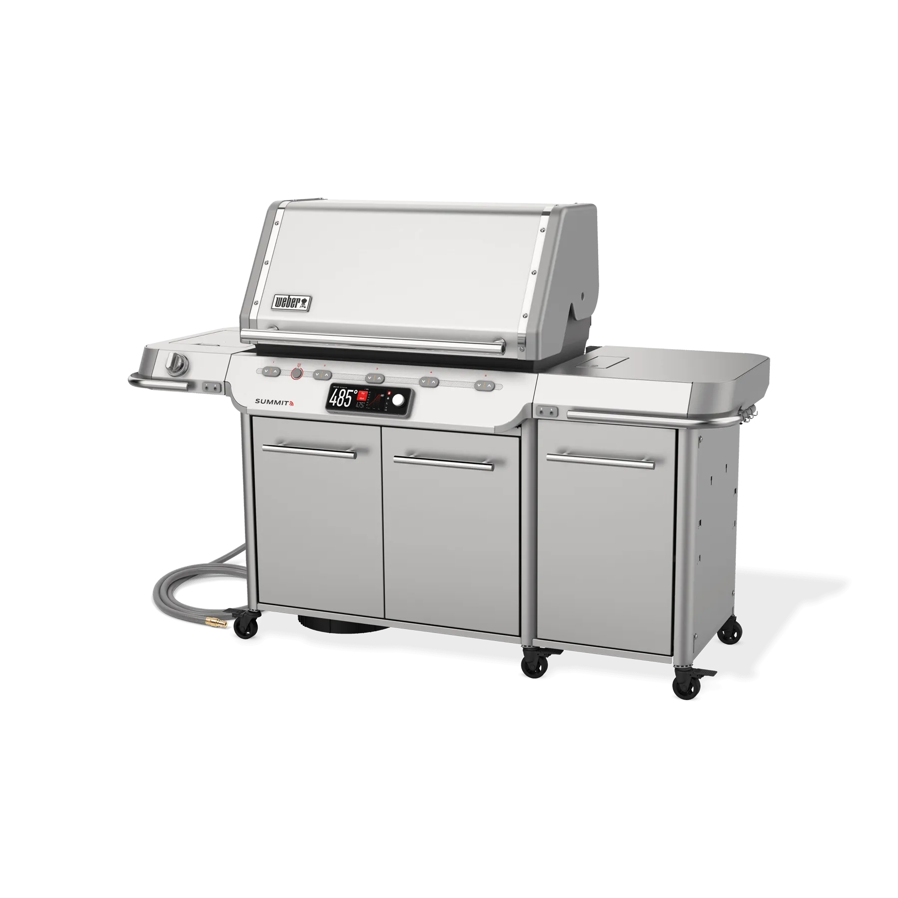 Weber 1500053 Summit Smart Fs38X S Gas Grill (Natural Gas) - Stainless Steel