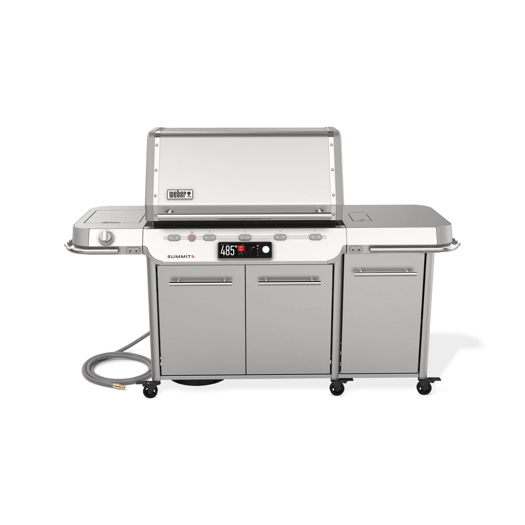 Weber 1500053 Summit Smart Fs38X S Gas Grill (Natural Gas) - Stainless Steel