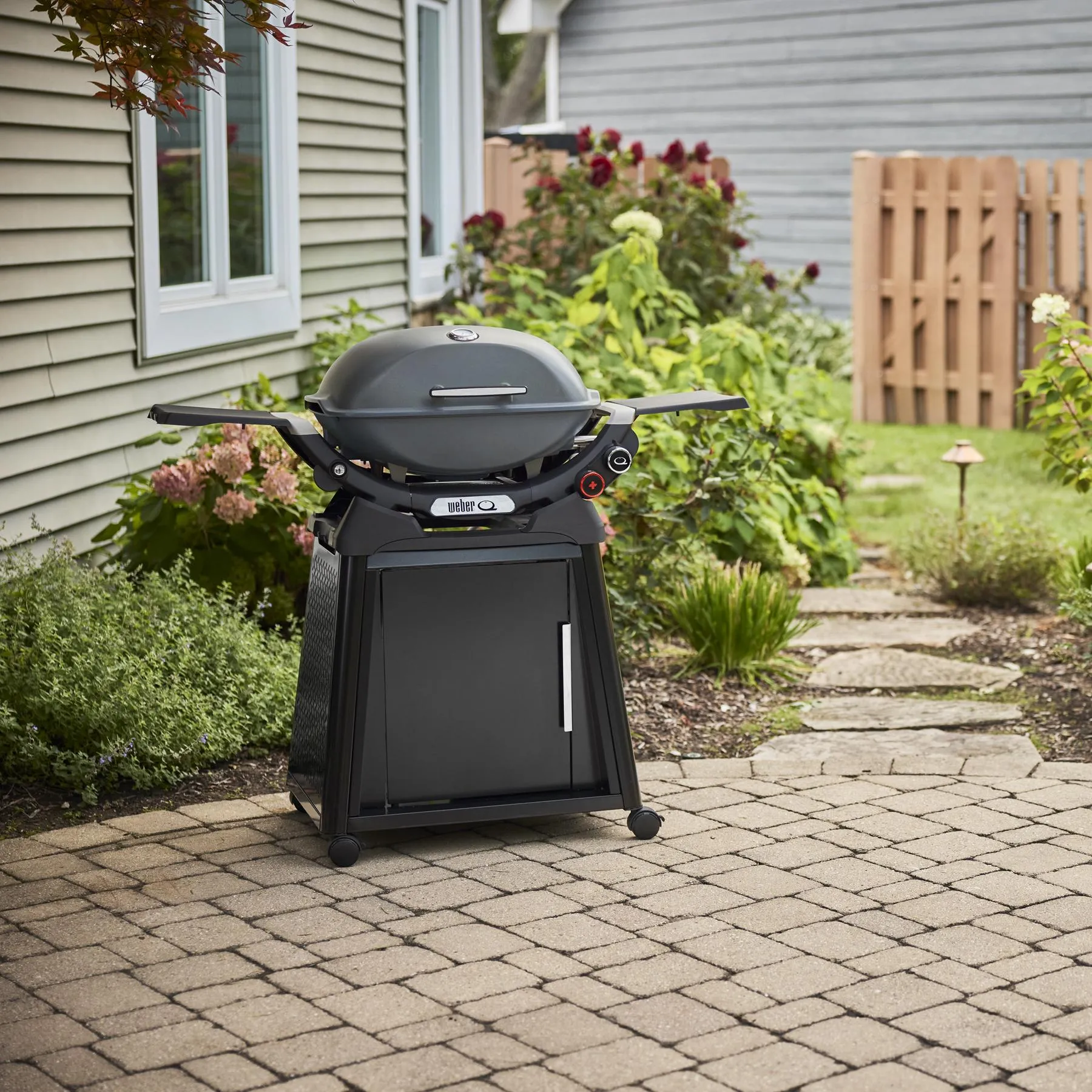 Weber 1500393 Q 2800N  Gas Grill With Stand (Liquid Propane) - Charcoal Grey