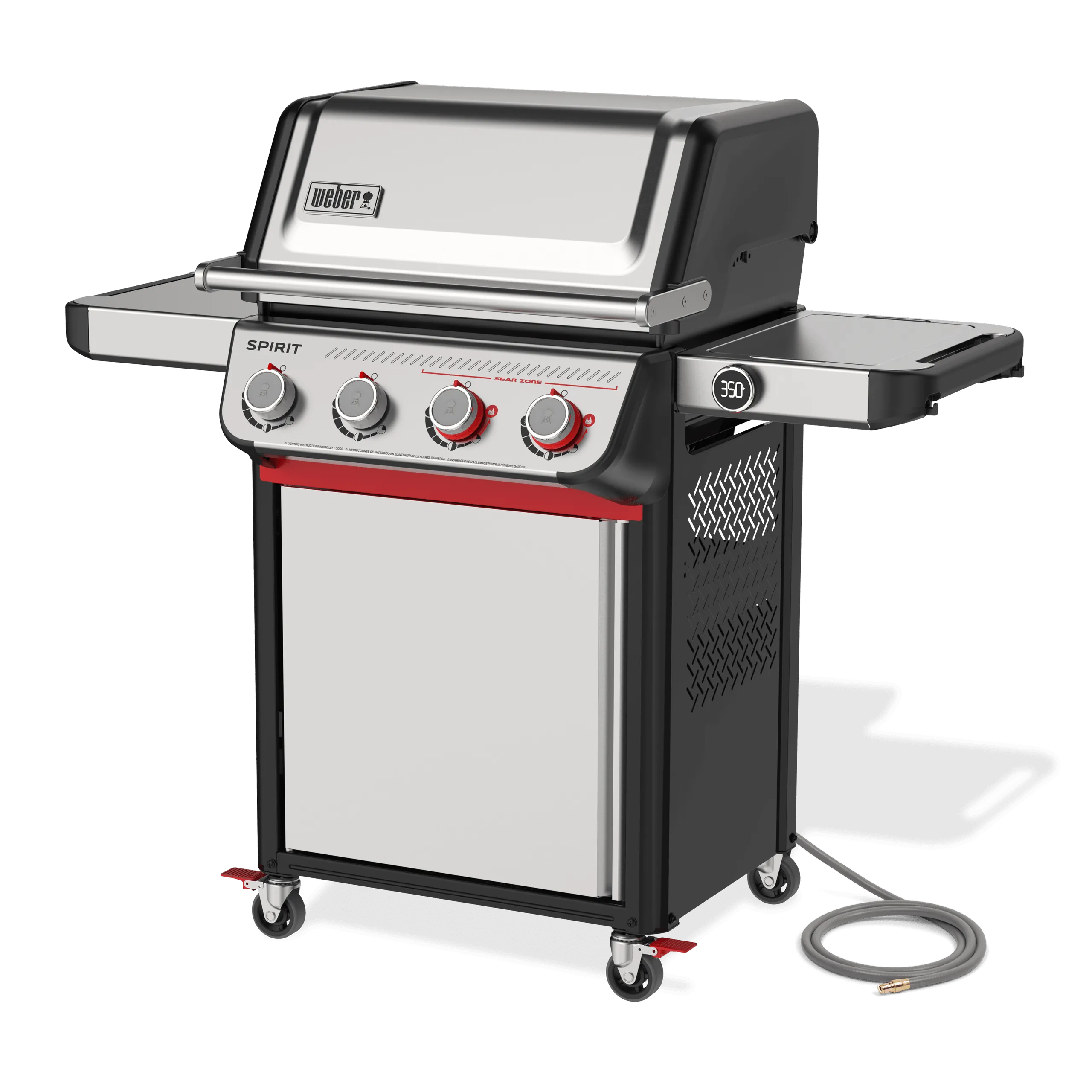 Weber 1501057 Spirit Sp-425 Gas Grill (Natural Gas) - Stainless Steel