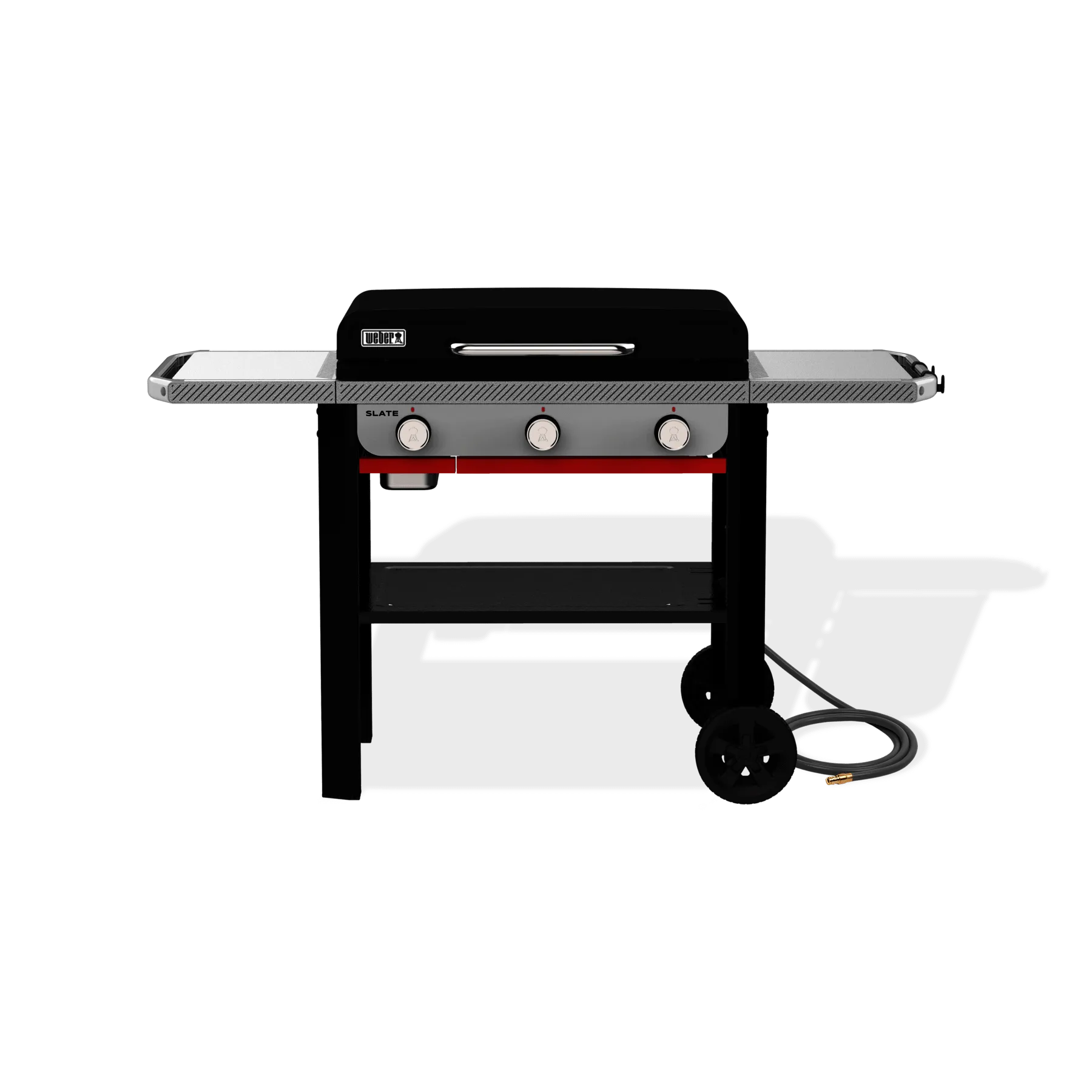 Weber 1501479 Slate 28 Rust-Resistant Griddle (Natural Gas) - Black