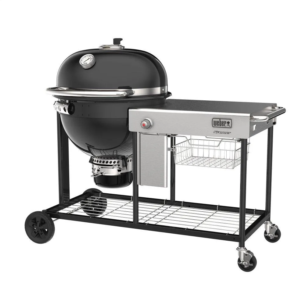 Weber 18501101 Summit Kamado S6 Charcoal Grill - 24 Inch Black