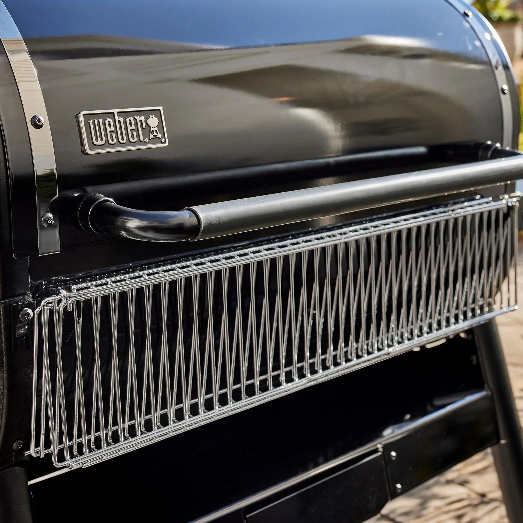 Weber 23722001 Smokefire Sear  Elx6 Wood Fired Pellet Grill - Black