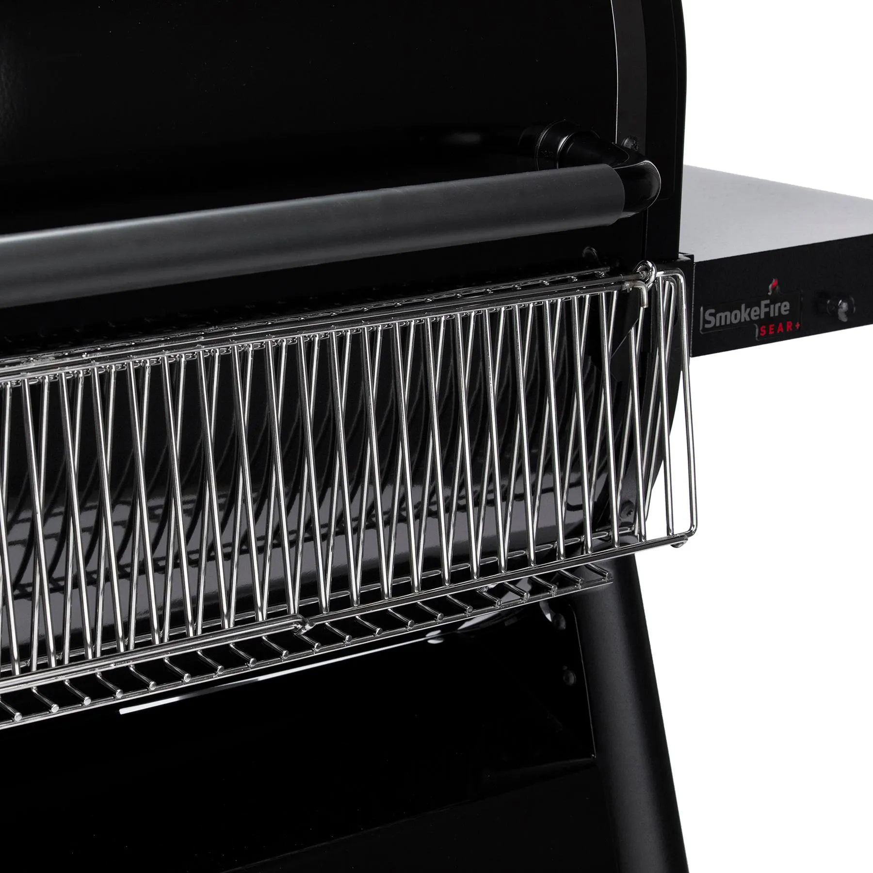 Weber 23722001 Smokefire Sear  Elx6 Wood Fired Pellet Grill - Black
