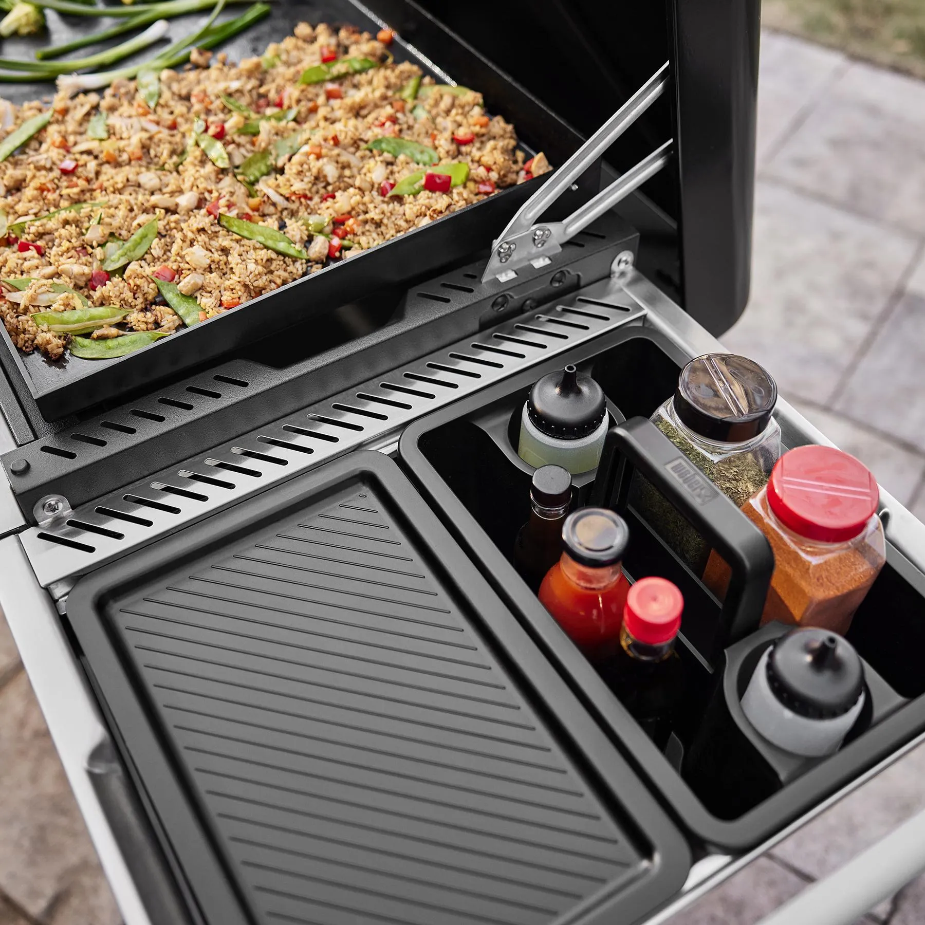 Weber 3400128 Weber Works&#8482; Caddy With Tray Lid
