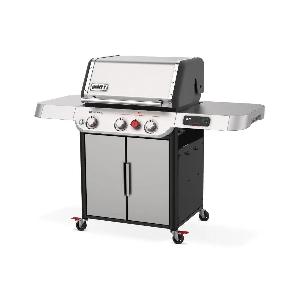 Weber 35500001 Genesis Sx-325S Smart Gas Grill - Stainless Steel Lp