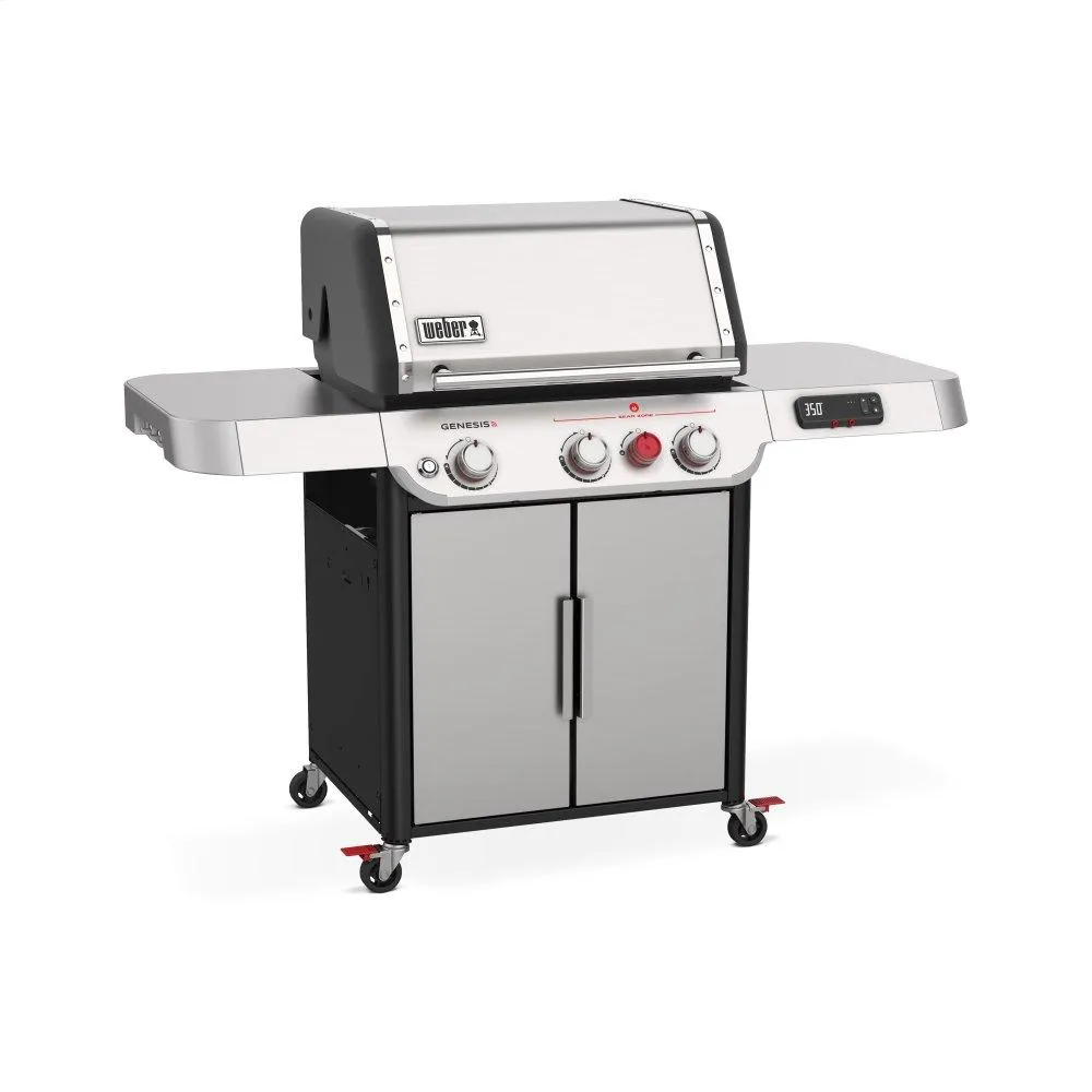 Weber 35500001 Genesis Sx-325S Smart Gas Grill - Stainless Steel Lp