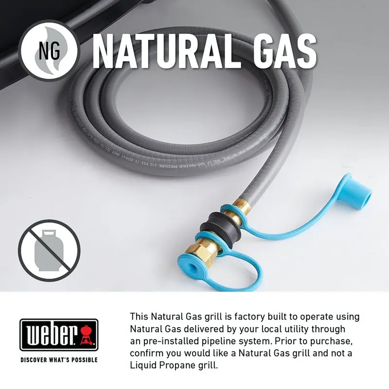 Weber 38800001 Genesis Spx-435 Smart Gas Grill - Stainless Steel Natural Gas