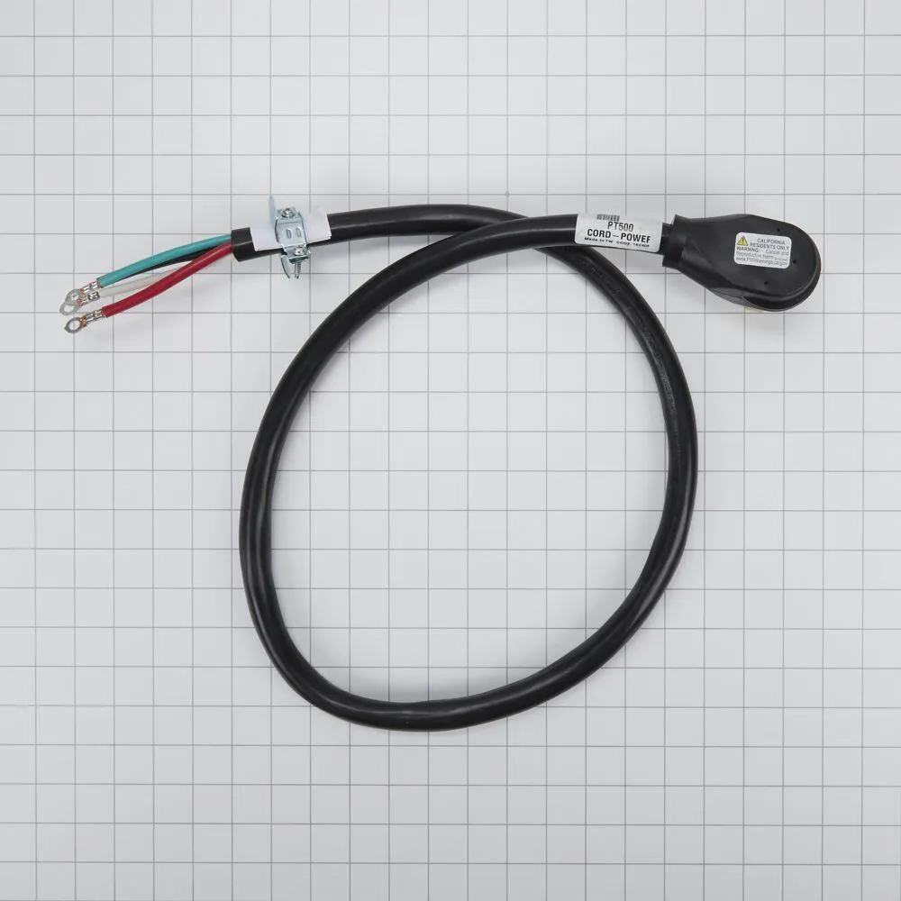 Whirlpool PT500 Electric Range Power Cord