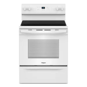 Whirlpool WFES3030RW 30-Inch Electric Range With No Preheat Mode
