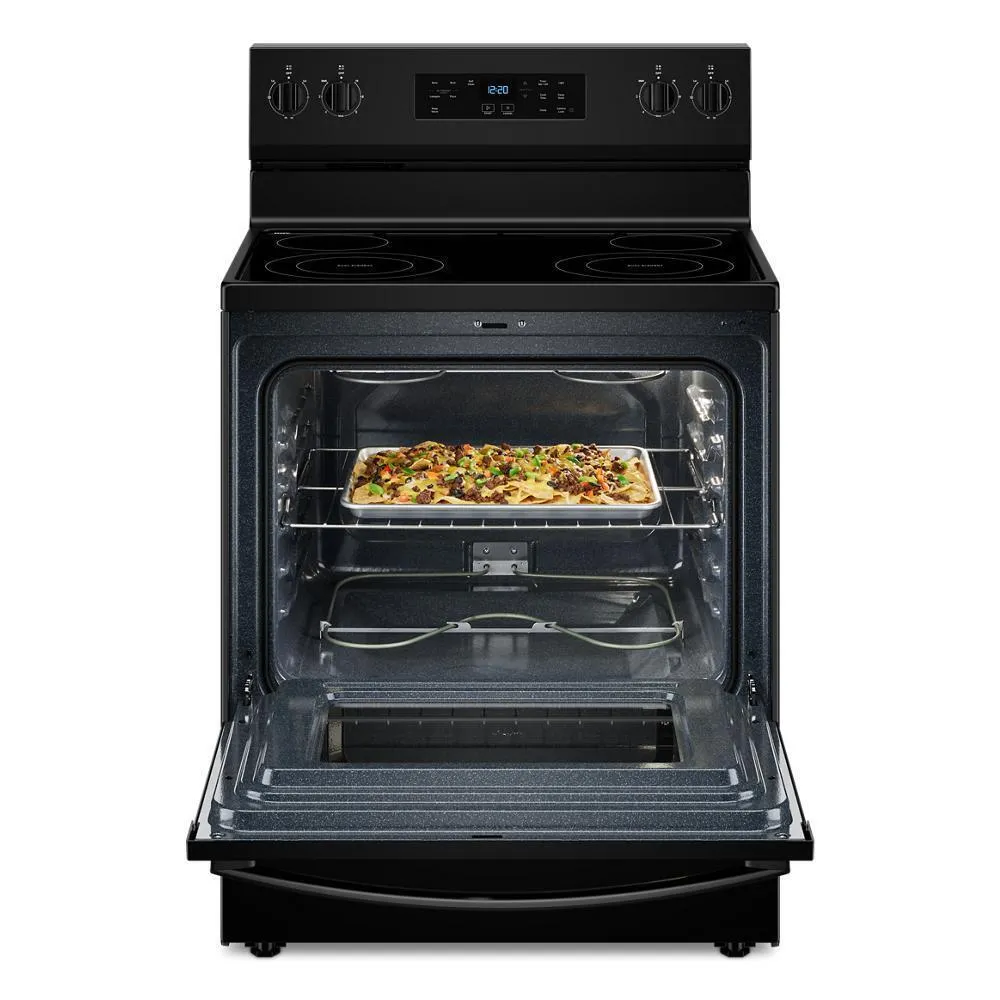 Whirlpool WFES3530RB 30-Inch Electric Range With Steam Clean
