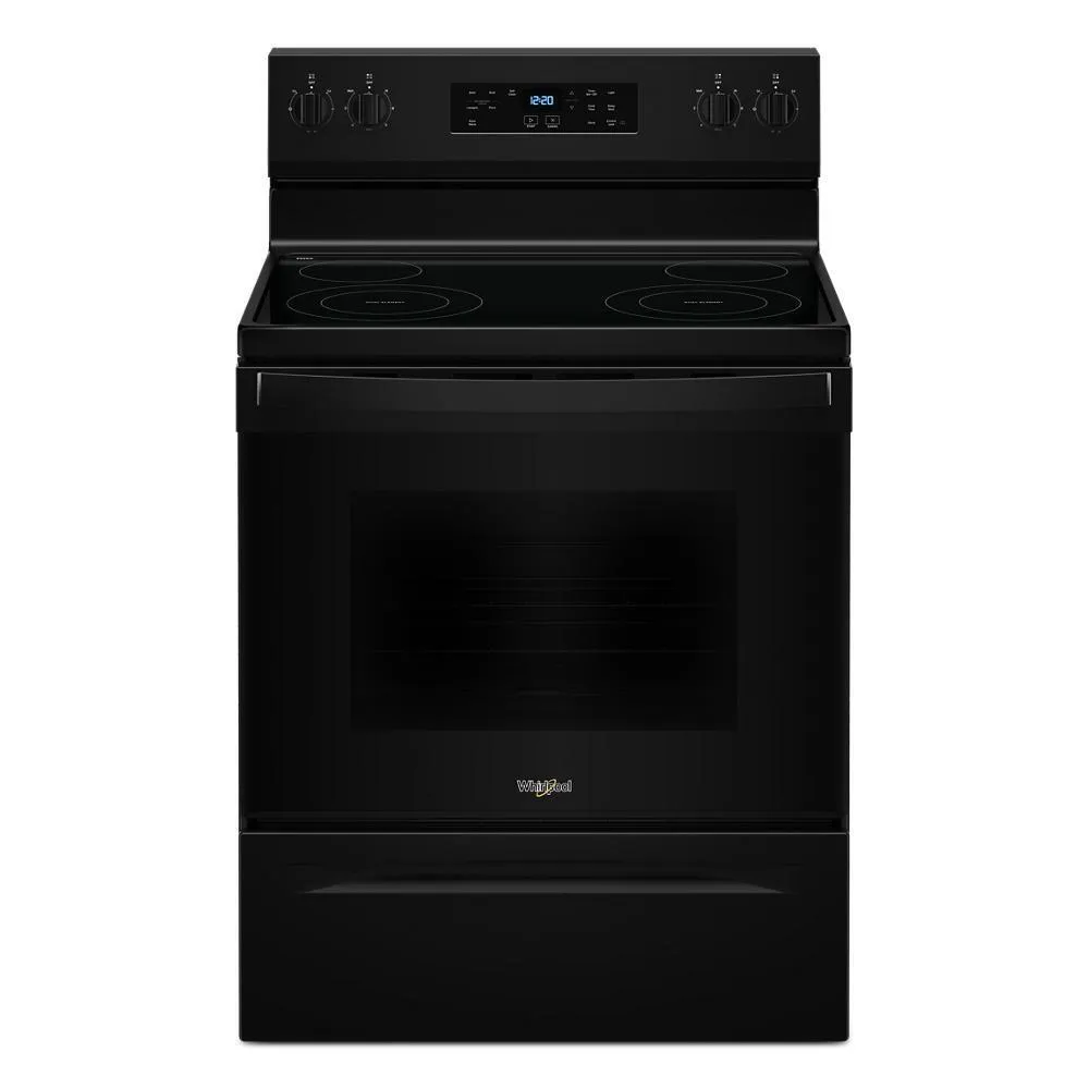 Whirlpool WFES3530RB 30-Inch Electric Range With Steam Clean