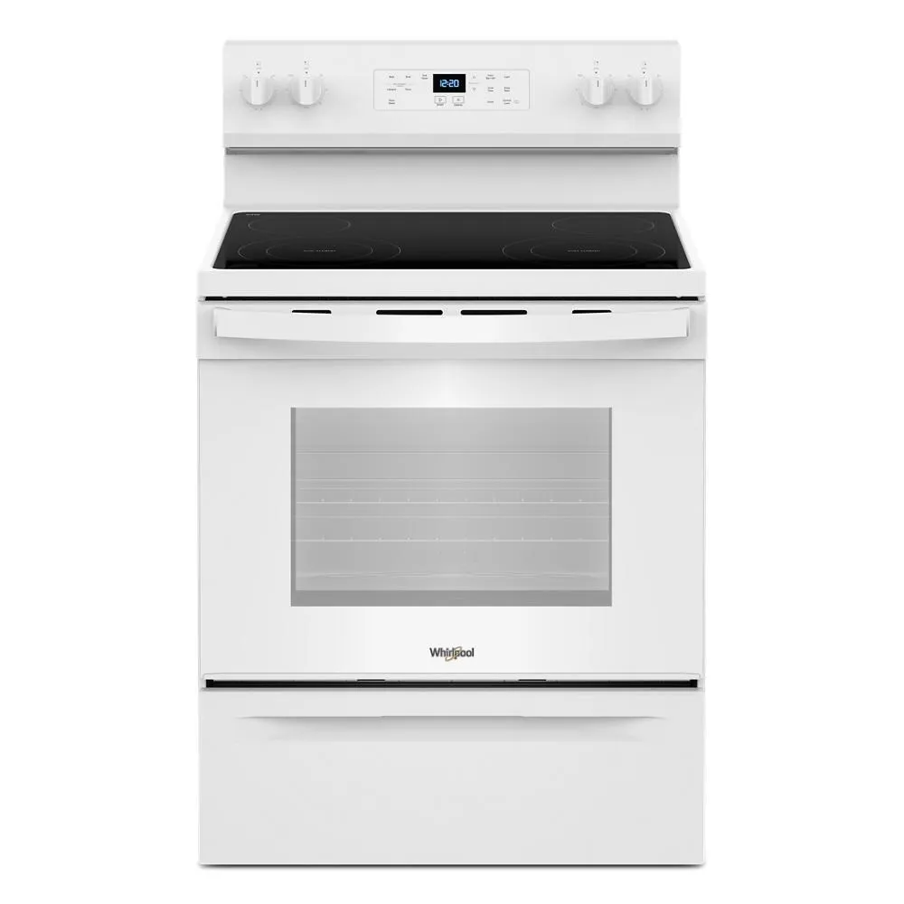 Whirlpool WFES3530RW 30-Inch Electric Range With Steam Clean