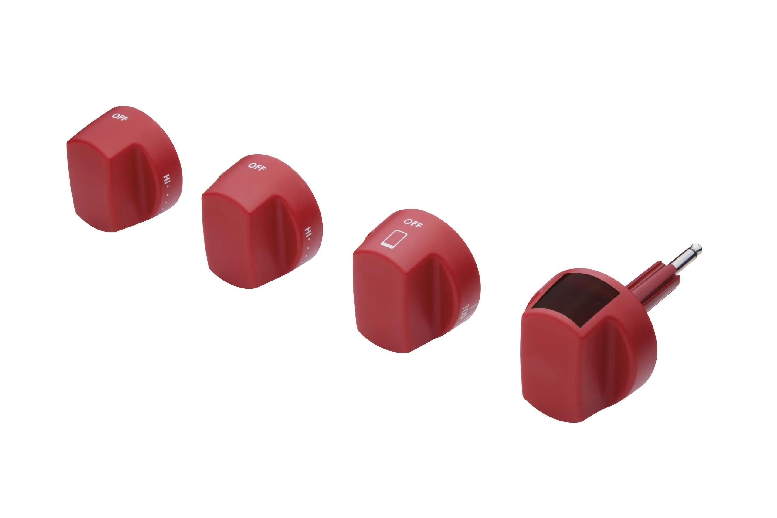 Wolf 9039690 36 Dual Fuel Red Knob Kit