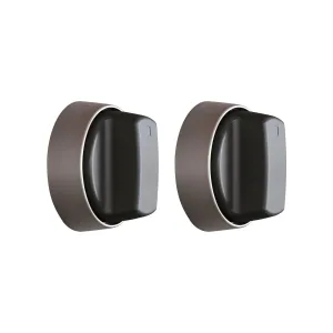 Wolf 9056343 30 M Series Professional Built-In Oven Brushed Gray Knob Kit