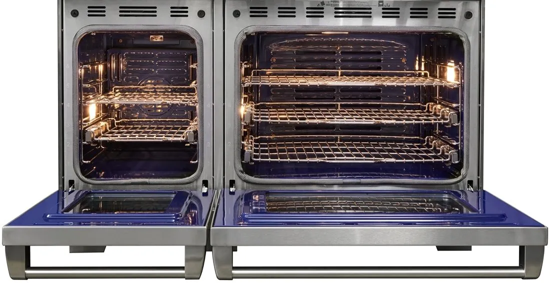 Wolf DF48450CGSP 48 Dual Fuel Range - 4 Burners. Infrared Charbroiler And Infrared Griddle
