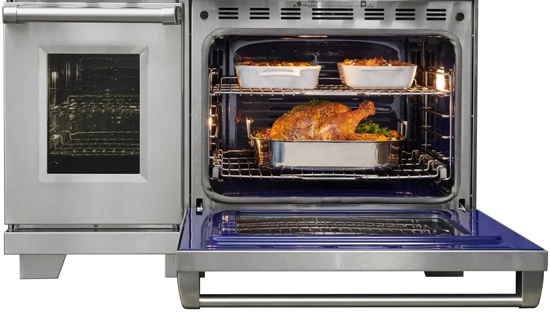 Wolf DF48450CGSP 48 Dual Fuel Range - 4 Burners. Infrared Charbroiler And Infrared Griddle