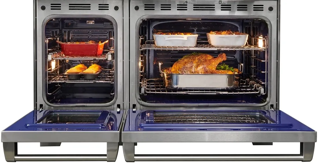 Wolf DF48450CGSP 48 Dual Fuel Range - 4 Burners. Infrared Charbroiler And Infrared Griddle