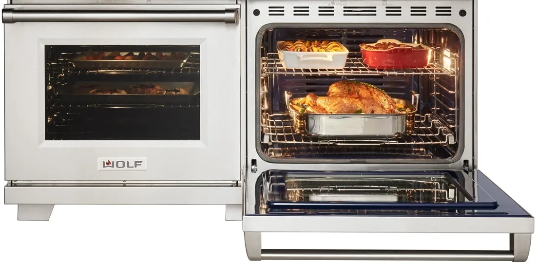 Wolf DF60650CGSPLP 60 Dual Fuel Range - 6 Burners. Infrared Charbroiler And Infrared Griddle
