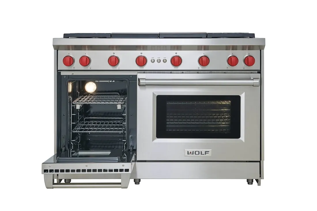 Wolf GR486CLP 48 Gas Range - 6 Burners And Infrared Charbroiler