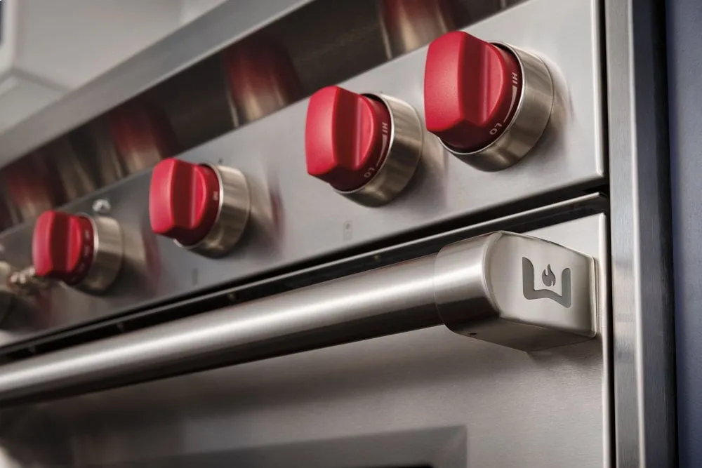 Wolf GR606CGLP 60 Gas Range - 6 Burners. Infrared Charbroiler And Infrared Griddle