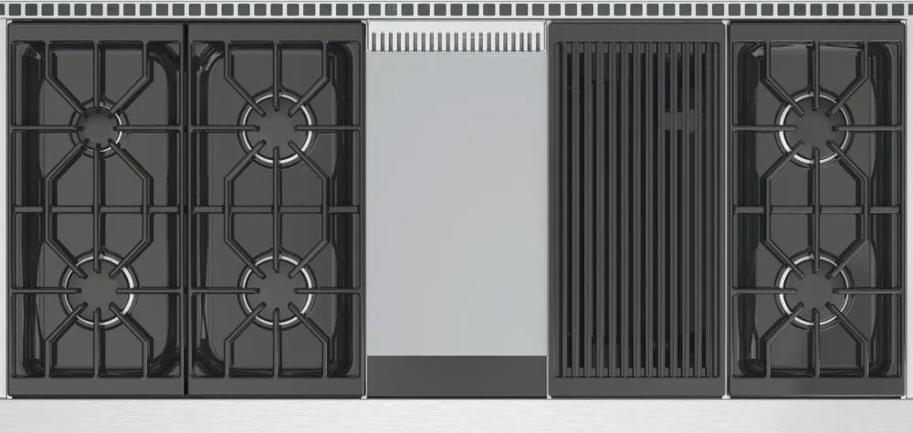 Wolf GR606CGLP 60 Gas Range - 6 Burners. Infrared Charbroiler And Infrared Griddle